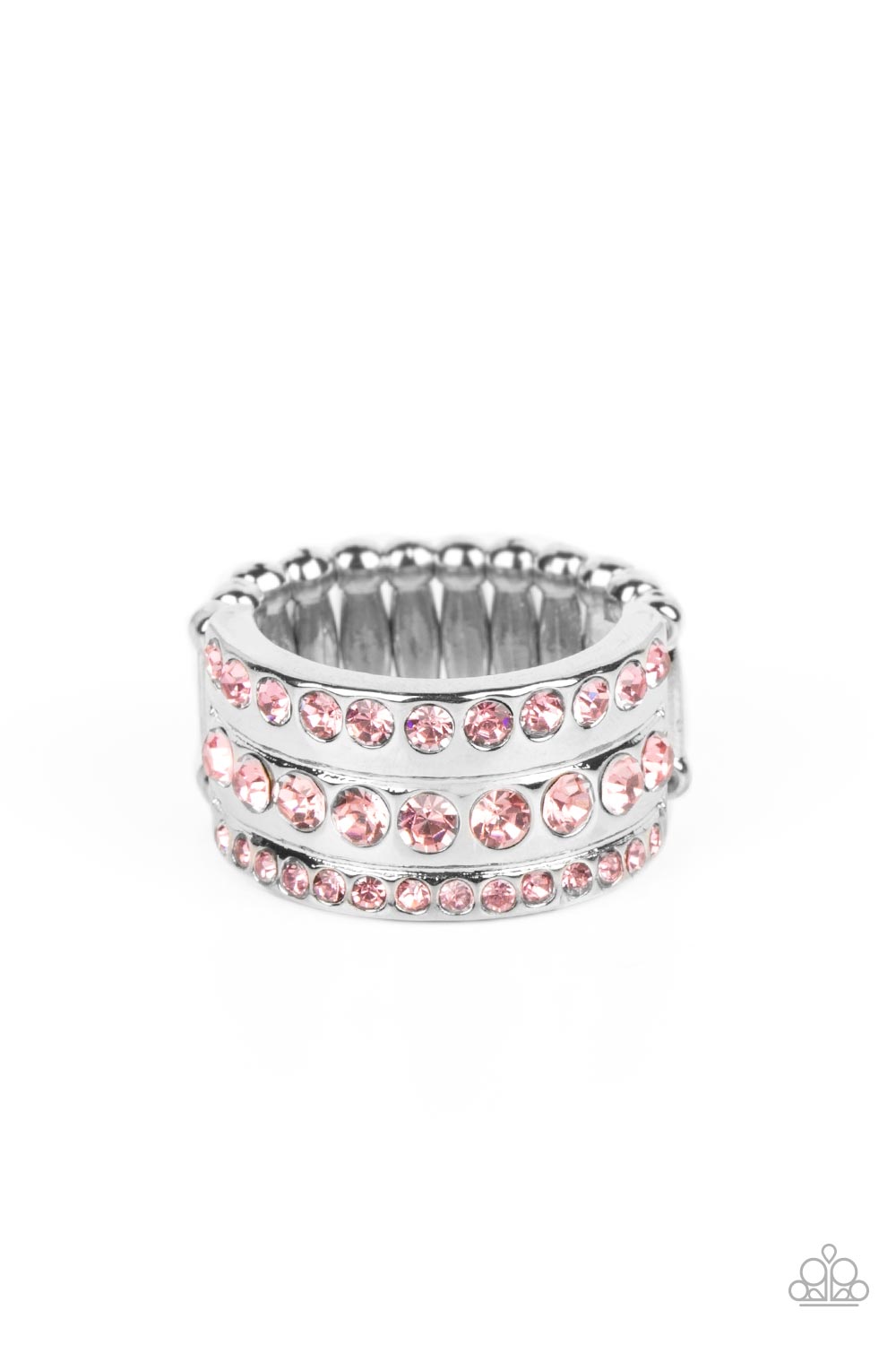 Privileged Poise Pink Ring - Jewelry by Bretta