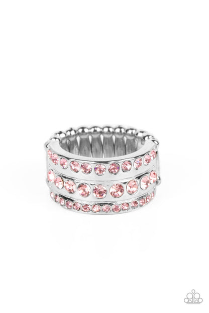 Privileged Poise Pink Ring - Jewelry by Bretta
