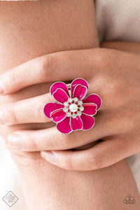 Budding Bliss Pink Ring - Jewelry by Bretta