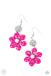 Bewitching Botany Pink Earring - Jewelry by Bretta