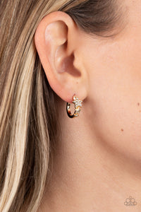 Starfish Showpiece Gold Hoop Earrings - Jewelry by Bretta