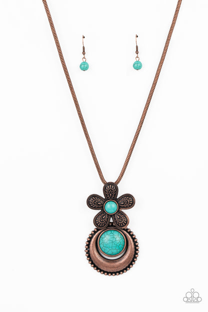 Bohemian Blossom Copper Necklace - Jewelry by Bretta