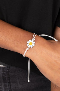 Paparazzi Accessories: DAISY Little Thing - Silver Smiley Face Bracele –  Jewels N' Thingz Boutique