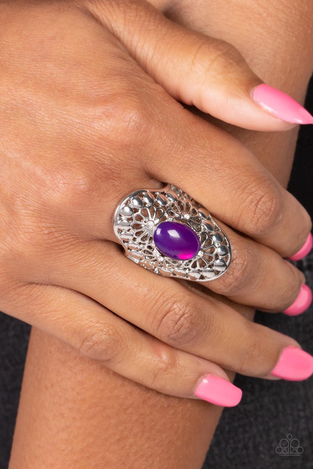 Mexican Magic Purple Ring - Jewelry by Bretta