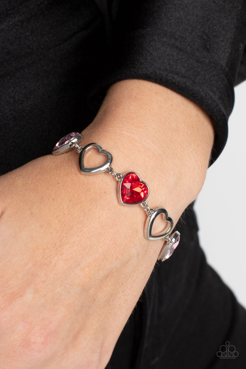 Sentimental Sweethearts - Multi Bracelet - Jewelry by Bretta