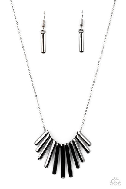Leading MANE Black Necklace - Jewelry by Bretta