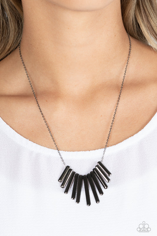 Leading MANE Black Necklace - Jewelry by Bretta
