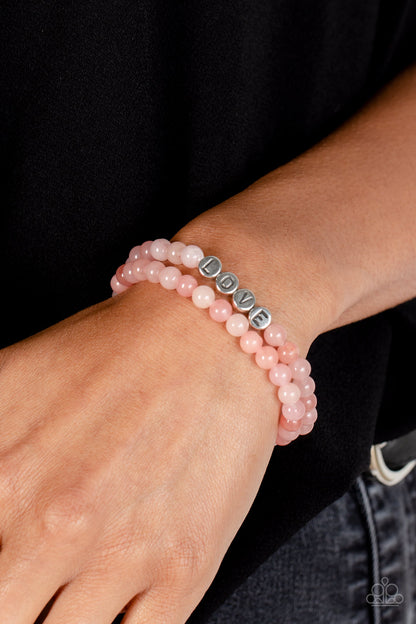 Devoted Dreamer Pink Bracelet - Jewelry by Bretta