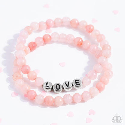Devoted Dreamer Pink Bracelet - Jewelry by Bretta