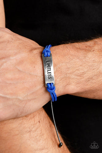 Limitless Layover Blue Urban Bracelet - Jewelry by Bretta