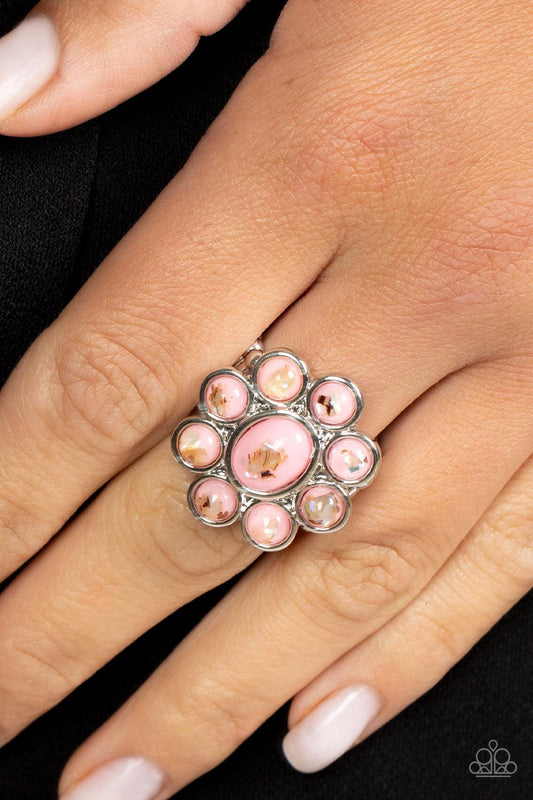 Time to SHELL-ebrate Pink Ring - Jewelry by Bretta