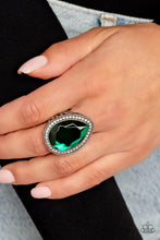Illuminated Icon Green Ring - Jewelry by Bretta