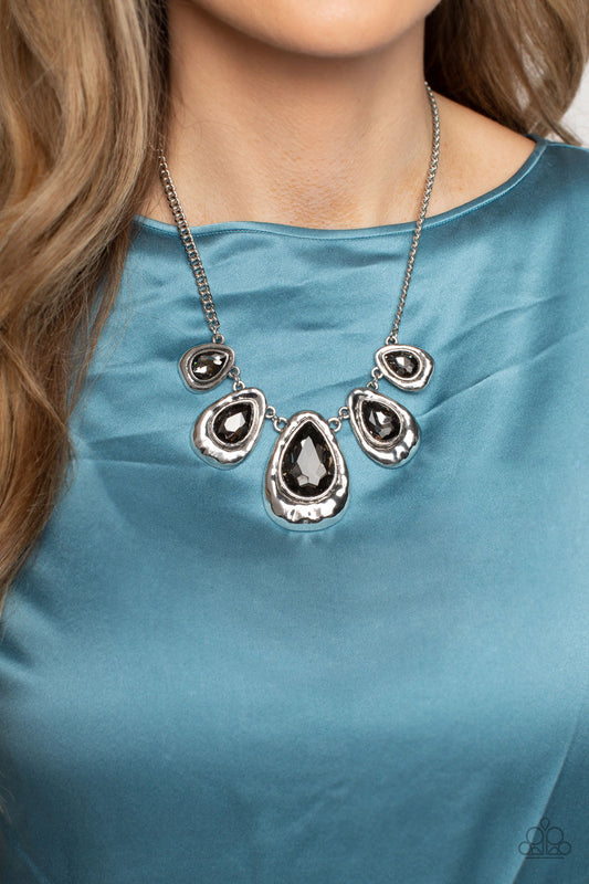 Formally Forged Silver Necklace - Jewelry by Bretta