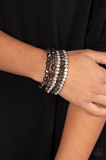Top Notch Twinkle Black Bracelets  - Jewelry by Bretta