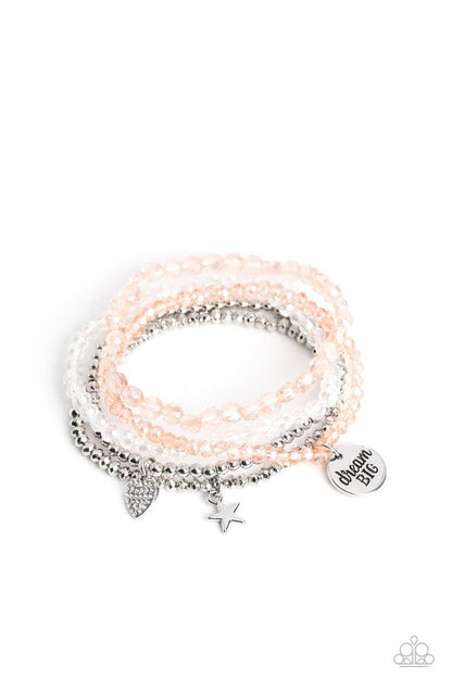 Teenage DREAMER Orange Bracelet - Jewelry by Bretta