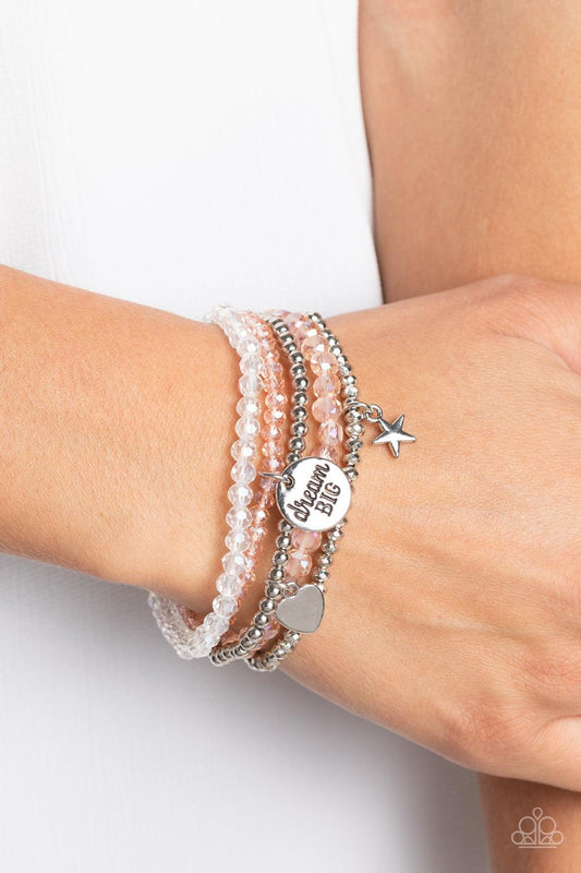 Teenage DREAMER Orange Bracelet - Jewelry by Bretta