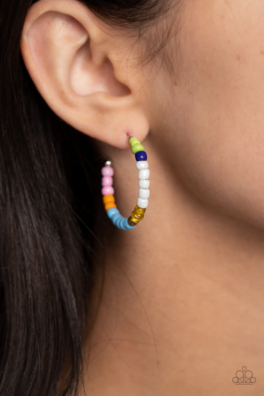 Multicolored Mambo Multi Hoop Earrings - Jewelry by Bretta