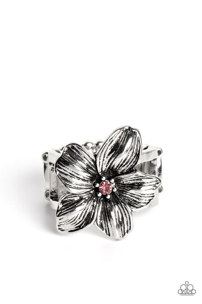 Tropical Treat Purple Ring - Jewelry by Bretta