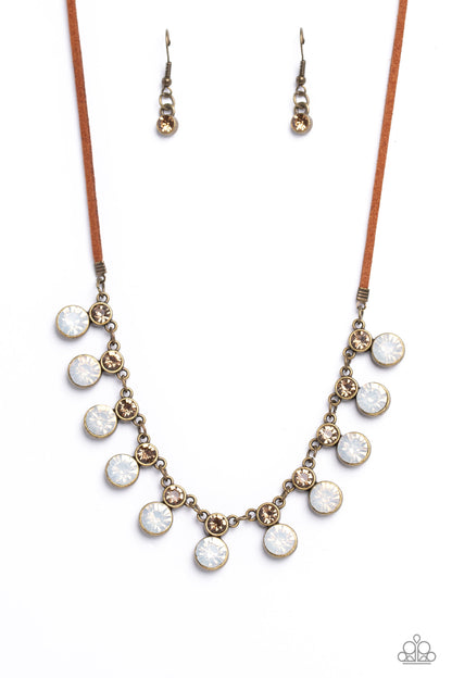 Color Me CHIC Brass Necklace - Jewelry by Bretta