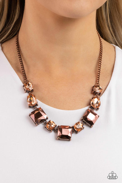 Elevated Edge Copper Necklace - Jewelry by Bretta