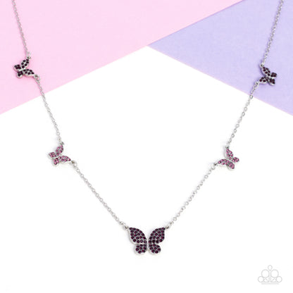 FAIRY Special Purple Necklace  - Jewelry by Bretta