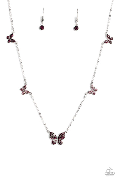 FAIRY Special Purple Necklace  - Jewelry by Bretta