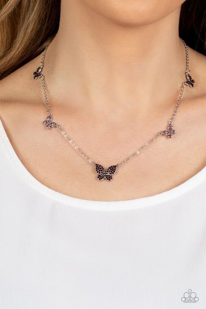 FAIRY Special Purple Necklace  - Jewelry by Bretta