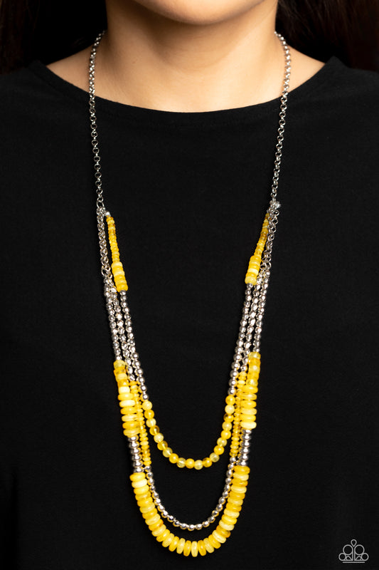 Newly Neverland Yellow Necklace - Jewelry by Bretta