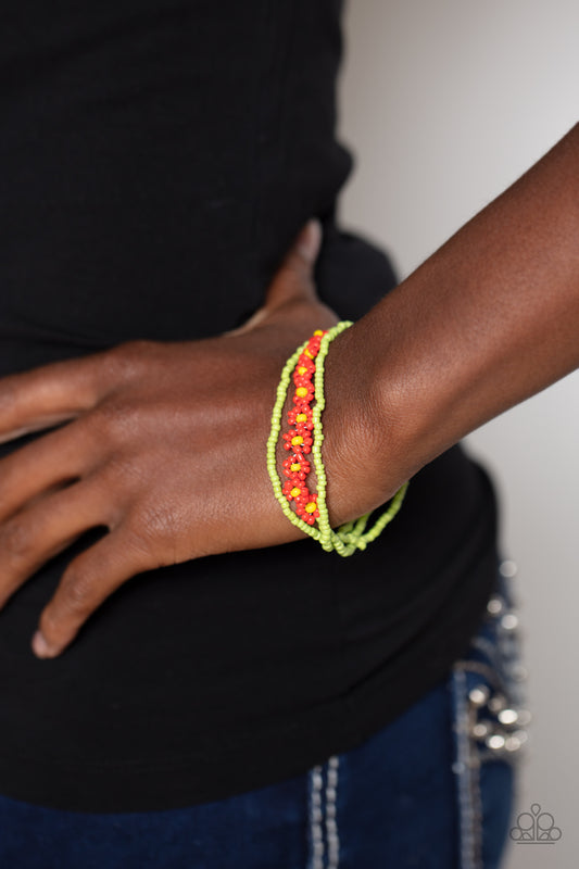 Buzzworthy Botanicals Red Bracelet - Jewelry by Bretta
