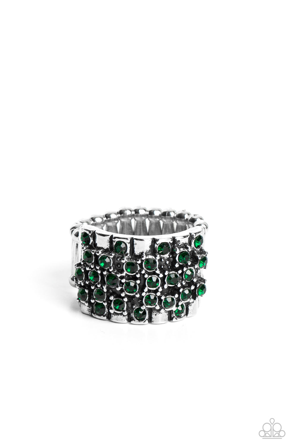 Lawbreaking Loot Green Ring - Jewelry  by Bretta