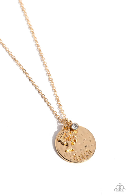 Flourishing Faith Gold Necklace - Jewelry by Bretta