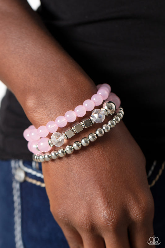 CUBE Your Enthusiasm Pink Bracelets - Jewelry by Bretta