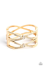 Entrancing Etiquette Gold Bracelet - Jewelry by Bretta