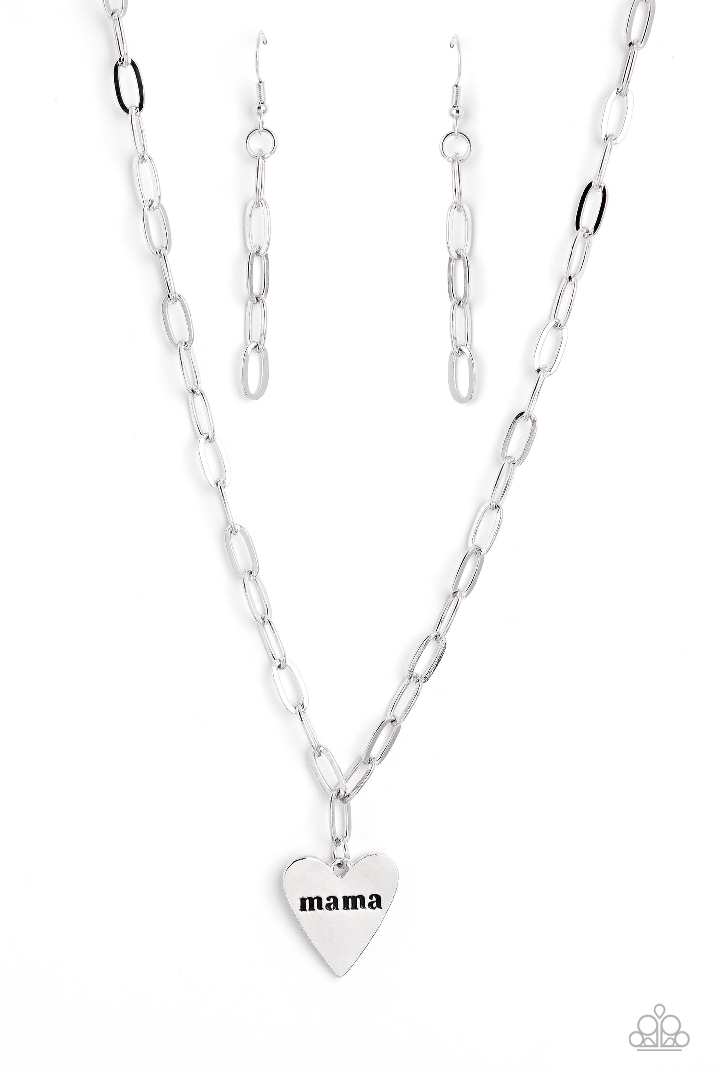 Mama Cant Buy You Love Silver Necklace - Jewelry by Bretta