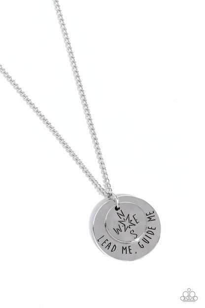 Gilded Guide Silver Necklace - Jewelry by Bretta