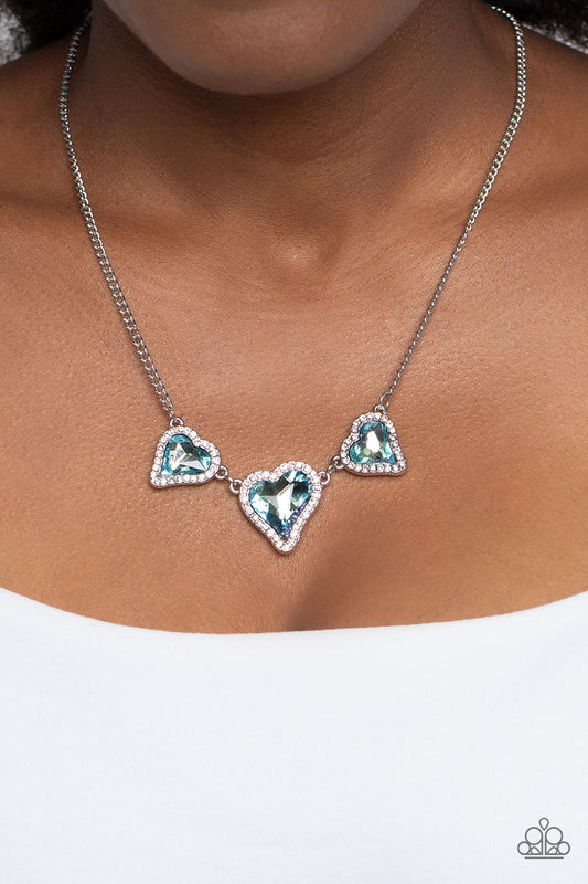 State of the HEART Blue Necklace - Jewelry by Bretta