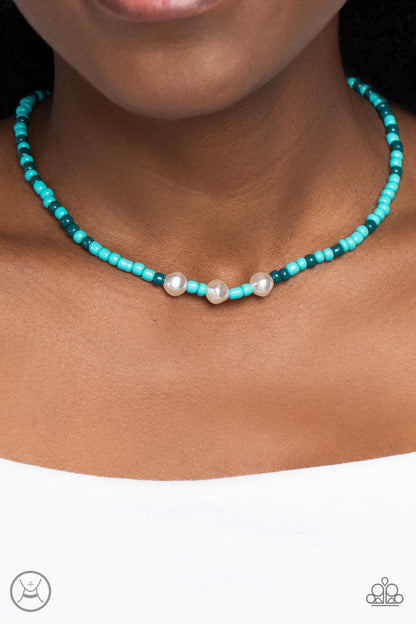 I Can SEED Clearly Now Green Necklace- Jewelry by Bretta