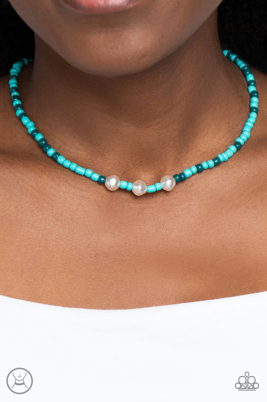 I Can SEED Clearly Now Green Necklace- Jewelry by Bretta