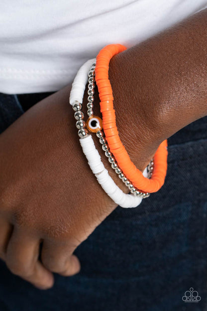 EYE Have A Dream Orange Bracelet - Jewelry by Bretta