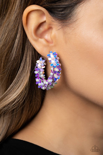 Fairy Fantasia Purple Earrings - Jewelry by Bretta