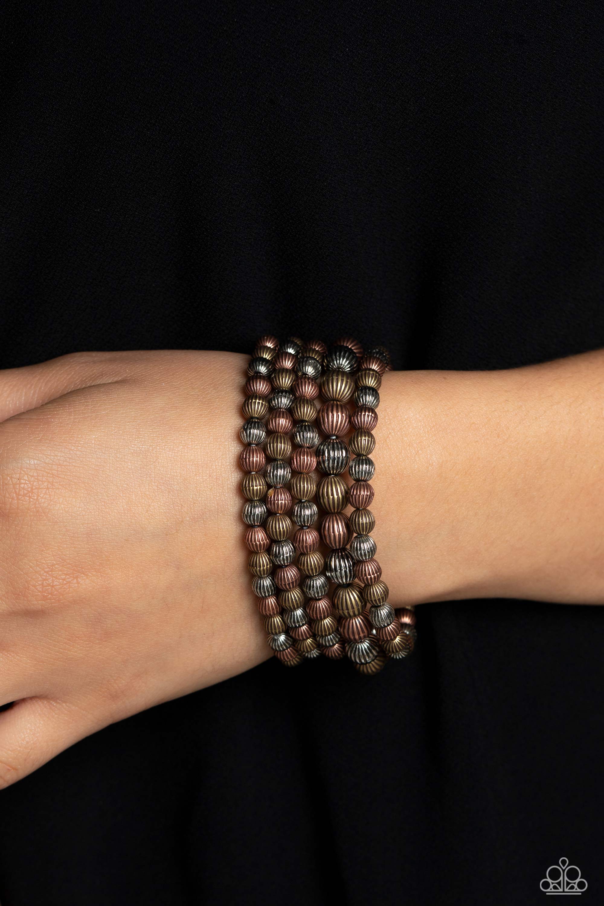 Molten Mogul Green Bracelet - Jewelry by Bretta