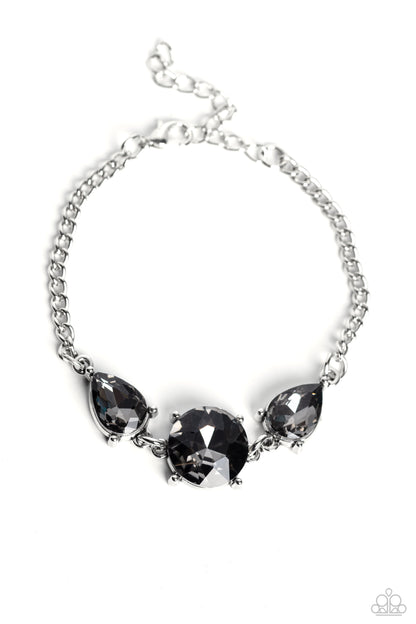Twinkling Trio Silver Bracelet - Jewelry by Bretta