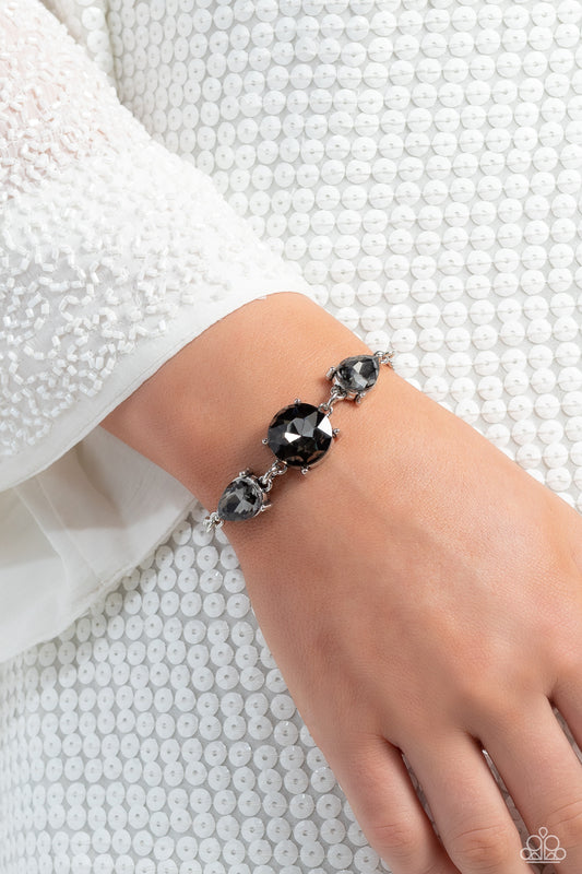 Twinkling Trio Silver Bracelet - Jewelry by Bretta