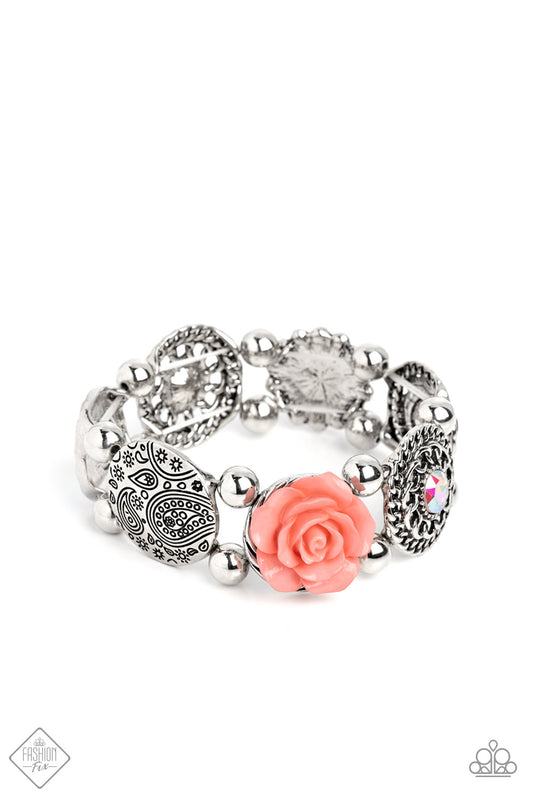 Optimistic Oasis Orange Bracelet - Jewelry by Bretta