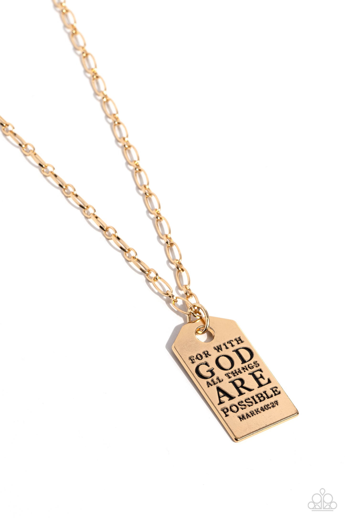 Possible Pendant Gold Necklace - Jewelry by Bretta
