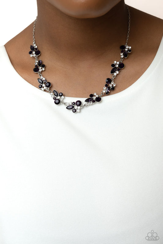 Swimming in Sparkles Purple Set - Jewelry by Bretta