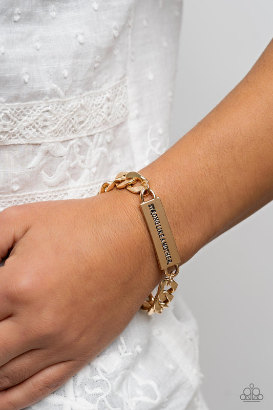 Mighty Matriarch Gold Bracelet - Jewelry by Bretta
