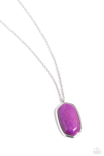 STYLE in the Stone Purple Necklace - Jewelry by Bretta