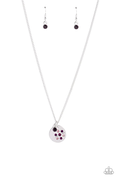 Dandelion Delights Purple Necklace - Jewelry by Bretta