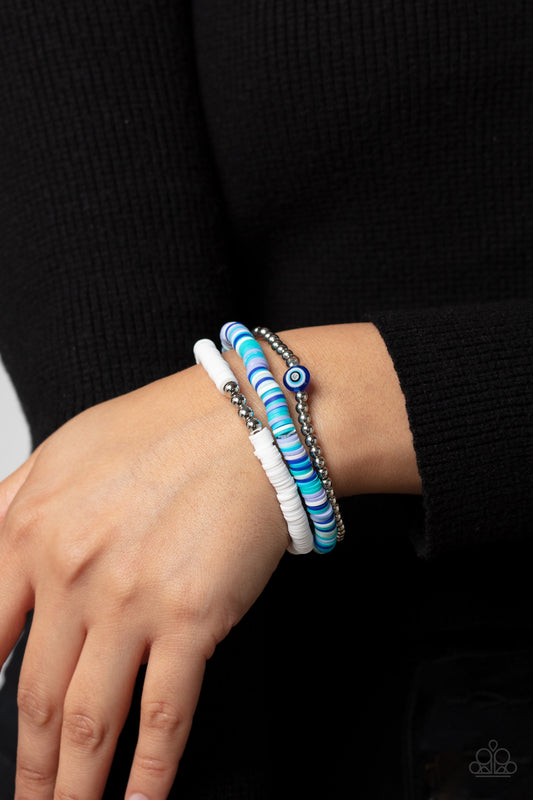 EYE Have A Dream Blue Bracelet - Jewelry by Bretta